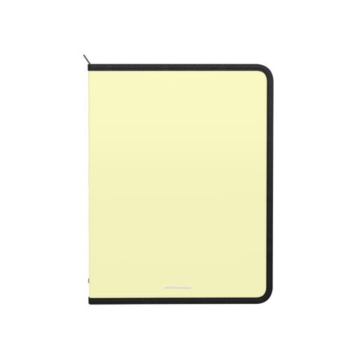 Picture of ZIP FOLDER A4+ PASTEL YELLOW